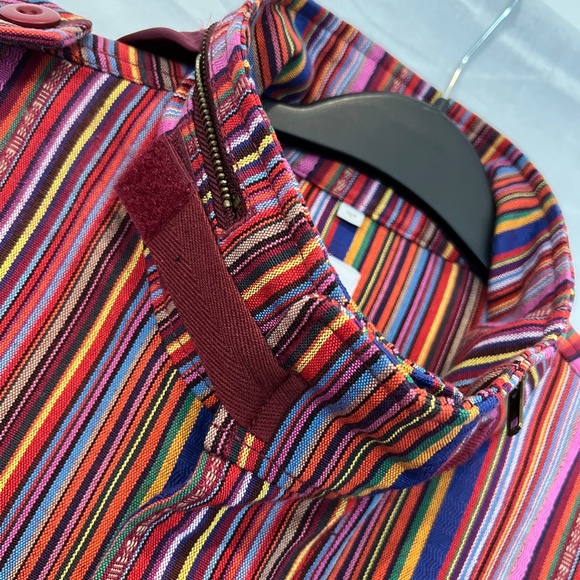 OPENING CEREMONY - Baja Field Jacket in Rainbow Stripe with A Custom Patch - Picture 8 of 15